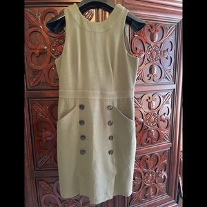 Olive green Banana Republic dress